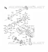 OIL PUMP voor Kawasaki Z750S 2005