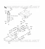 SUSPENSION voor Kawasaki Z750S 2005