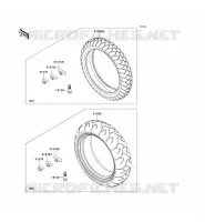 TIRES voor Kawasaki Z750S 2005