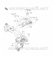 BATTERY BRACKET voor Kawasaki Z750 2007