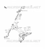 CHASSIS voor Kawasaki Z750 2007