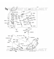 FRONT MASTER CYLINDER voor Kawasaki Z750 2007