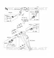 INDICATORS voor Kawasaki Z750 2007