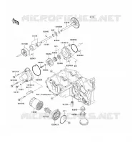 OIL PUMP voor Kawasaki Z750 2007