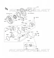 STARTER MOTOR voor Kawasaki Z750 2007