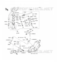 FRONT MASTER CYLINDER voor Kawasaki Z750 2008