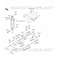SUSPENSION voor Kawasaki Z750 2008