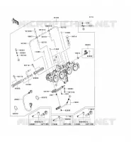 CARBURETOR voor Kawasaki Z750 2008