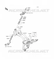 CHASSIS voor Kawasaki Z750 2008