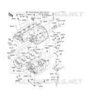 CRANKCASE(S) voor Kawasaki Z750 2008