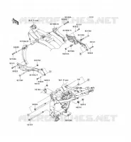ENGINE MOUNT voor Kawasaki Z750 2008