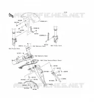 FENDER voor Kawasaki Z750 2008