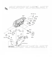 LENS(S) voor Kawasaki Z750 2008