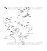 TAILIGHT(S) voor Kawasaki Z750 2008