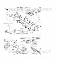 CHASSIS ELECTRICAL EQUIPMENT voor Kawasaki Z750 2012