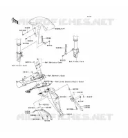 FENDER voor Kawasaki Z750 2012