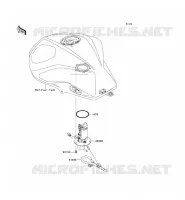 FUEL PUMP voor Kawasaki Z750 2012
