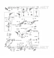SWITCH voor Kawasaki Z750 2012