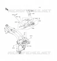 BATTERY BRACKET voor Kawasaki Z750 ABS 2007