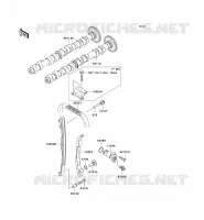CAMSHAFT   TENSIONER voor Kawasaki Z750 ABS 2007