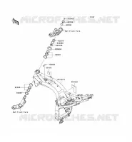 CHASSIS voor Kawasaki Z750 ABS 2007