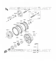 CLUTCH voor Kawasaki Z750 ABS 2007