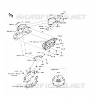 COWLING voor Kawasaki Z750 ABS 2007