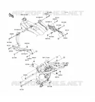 ENGINE MOUNT voor Kawasaki Z750 ABS 2007