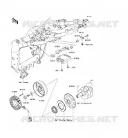 GENERATOR voor Kawasaki Z750 ABS 2007