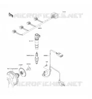 IGNITION SYSTEM voor Kawasaki Z750 ABS 2007