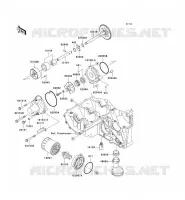 OIL PUMP voor Kawasaki Z750 ABS 2007