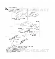 SEAT voor Kawasaki Z750 ABS 2007