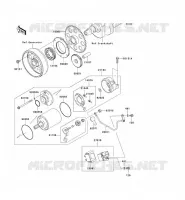 STARTER MOTOR voor Kawasaki Z750 ABS 2007