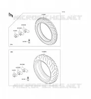 TIRES voor Kawasaki Z750 ABS 2007