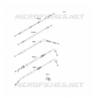 CABLES voor Kawasaki Z750 ABS 2008