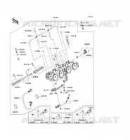 CARBURETOR voor Kawasaki Z750 ABS 2008