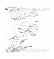 SEAT voor Kawasaki Z750 ABS 2008