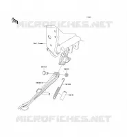 STAND voor Kawasaki Z750 ABS 2008