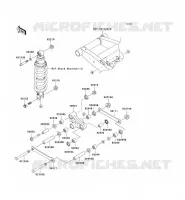 SUSPENSION voor Kawasaki Z750 ABS 2008
