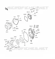 ENGINE COVERS voor Kawasaki Z750 ABS 2008