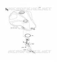 FUEL PUMP voor Kawasaki Z750 ABS 2008