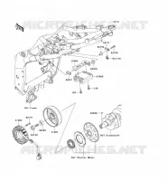 GENERATOR voor Kawasaki Z750 ABS 2008