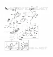 HANDLEBAR voor Kawasaki Z750 ABS 2008