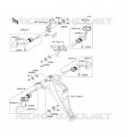 INDICATORS voor Kawasaki Z750 ABS 2008