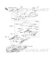 SEAT voor Kawasaki Z750 ABS 2008