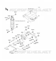 SUSPENSION voor Kawasaki Z750 ABS 2008