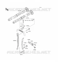 CAMSHAFT   TENSIONER voor Kawasaki Z750 ABS 2009