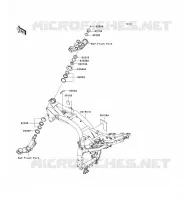 CHASSIS voor Kawasaki Z750 ABS 2009
