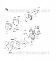ENGINE COVERS voor Kawasaki Z750 ABS 2009