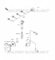 IGNITION SYSTEM voor Kawasaki Z750 ABS 2009